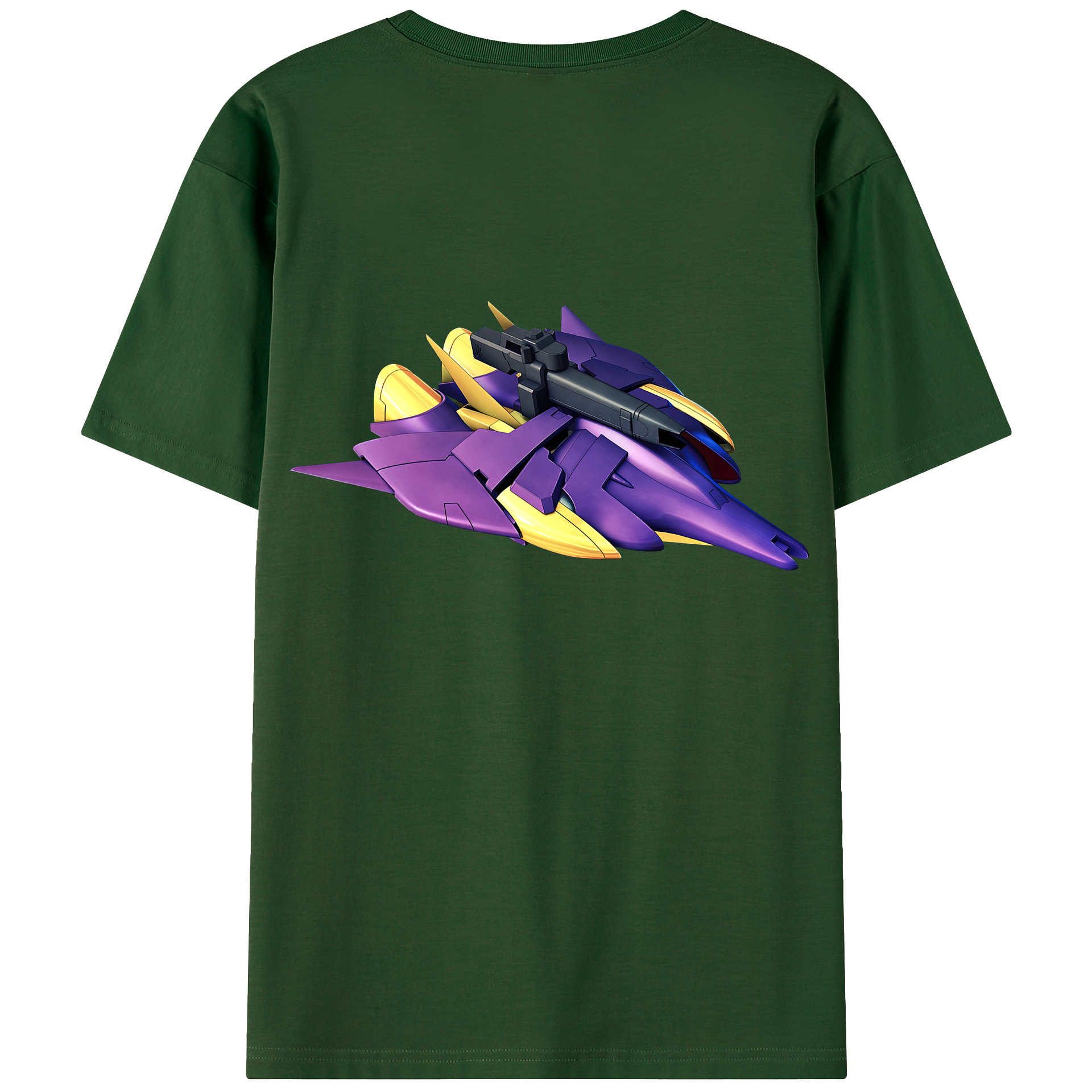 （画像用） 機動戦士ガンダム Mobile Suit Gundam 綿100％半袖Tシャツ（背面プリント）